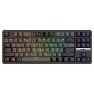 앱코 교체축 게이밍 기계식 유선 텐키리스 키보드