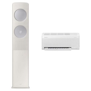 삼성전자 멀티형 에어컨, 3등급, 스탠드형 : 62.6㎡(19평) 벽걸이형 : 18.7㎡(5.7평), 제습 가능, 2025.03