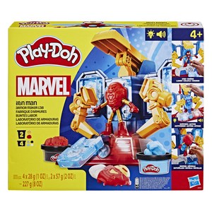 플레이도우 아이언맨 실험실 클레이 세트