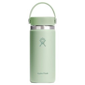하이드로플라스크 와이드 플렉스 캡 텀블러, 알로에 그린, 473ml, 1개