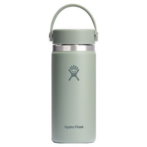 하이드로플라스크 와이드 플렉스캡 텀블러, 아가베 그린, 473ml, 1개