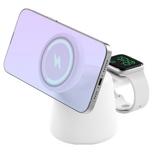 엑토 맥세이프 아이폰 애플워치 2in1 고속 무선 충전기 MTA-66
