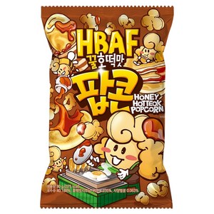 바프 꿀호떡맛 팝콘, 1개, 80g