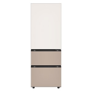 [색상선택형] LG전자 오브제 324L 스탠드형 김치냉장고 글라스 Fit & Max 김치톡톡 방문설치