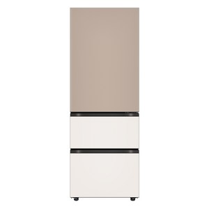 LG전자 오브제컬렉션 324L 3도어 스탠드형 김치냉장고 디오스 김치톡톡 Fit & Max 방문설치