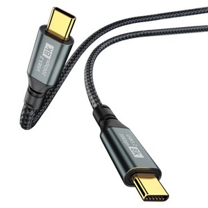 Ytek 고급 USB 3.2 Gen2 C to C타입 PD 100w 20Gbps 8K 미러링 고속 충전 케이블 Ytek-CCG2-050