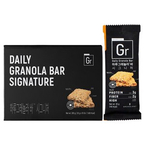 그라놀로지 하루 그래놀라 바 시그니처 10p, 300g, 1개