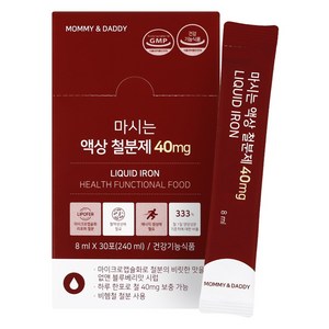 마미앤대디 마시는 액상 철분제 30p, 30정, 1개