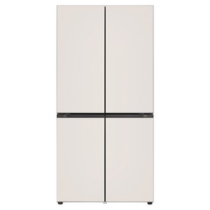 [색상선택형] LG전자 디오스 오브제컬렉션 613L 상냉장 하냉동 메탈 4도어 냉장고 Fit & Max 방문설치