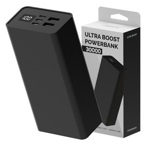 누아트 울트라부스트 고속충전 대용량 보조배터리 30000mAh 멀티단자