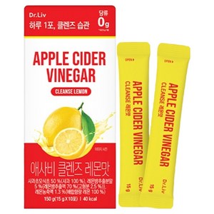 닥터리브 애사비 클렌즈 레몬맛 10p, 150g, 1개