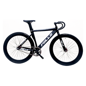 펠레스포츠 펠레바이크 픽시 T2 경량 알로이 픽시자전거 48S, Matte Black + White, 1개, 160cm