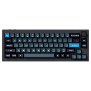 키크론 Q2 Pro Knob Black Frame 무선 RGB 핫스왑 키보드