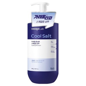 닥터지 두피랩 쿨 솔트 스케일링 기능성 샴푸, 800g, 1개