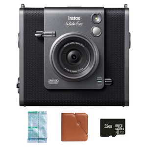 인스탁스 와이드 에보 즉석카메라 + 필름 10p + 와이드앨범 랜덤발송 + 메모리 32GB 세트 FI028