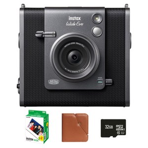 인스탁스 와이드 에보 즉석카메라 + 필름 20p + 와이드 앨범 랜덤발송 + 메모리 32GB 세트 FI028