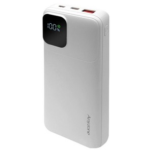 애니존 PD 22.5W QC3.0 케이블 일체형 대용량 보조배터리 10000mAh