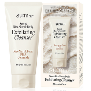 숨37도 시크릿 라이스 누룩 필링 투 폼 클렌저, 160g, 1개