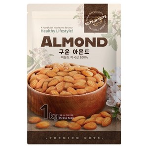 너츠앤너츠 구운 아몬드, 1kg, 1개