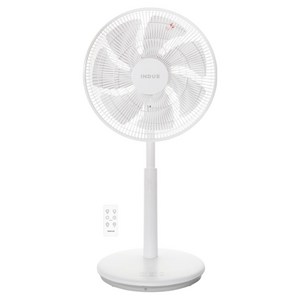 인더스 에어 라인 BLDC 저소음 스탠드 선풍기 + 리모컨 세트 INO-D14RS