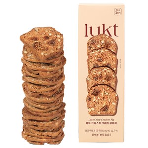 룩트 우리밀통밀 크리스프 크래커 무화과, 150g, 1개