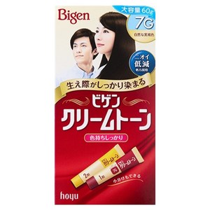 비겐 크림톤 염모제 60g, 7G 자연 흑갈색, 1개