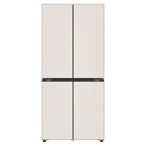 LG전자 디오스 오브제컬렉션 상냉장 하냉동 Fit Max 504L 4도어 냉장고 방문설치