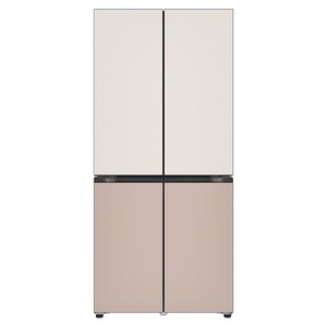 LG전자 디오스 오브제컬렉션 상냉장 하냉동 Fit Max 504L 4도어 냉장고 방문설치