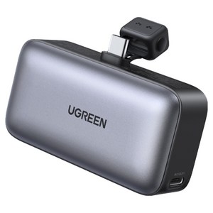 유그린 도킹형 양방향 20W PD 고속충전 보조배터리 5000mAh C타입 22.5W