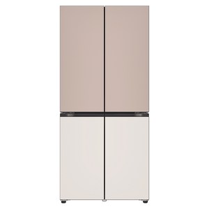 LG전자 디오스 오브제컬렉션 상냉장 하냉동 Fit Max 504L 4도어 냉장고 방문설치