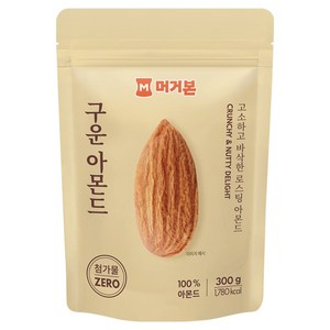 머거본 구운 아몬드, 300g, 1개