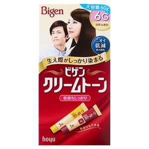비겐 크림톤 염모제 60g, 6G 자연 갈색, 1개