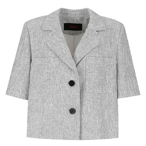 숲 여성용 테일러드 반팔 숏 재킷 SA5JK90