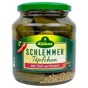 퀴네 슬램머퇴프첸 매운맛 피클, 530g, 1개