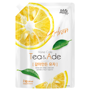 다미즐 갈아만든 유자 액상차, 2kg, 1개