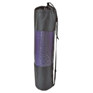 LJG 필라테스 요가 매트 보관 가방, 블랙, 1개