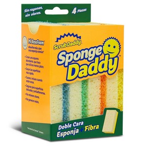 스크럽대디 스펀지 대디 4종 세트, 4개입, 1개