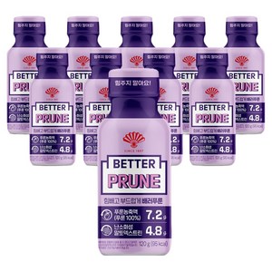 동화약품 배러푸룬 주스, 120g, 10개