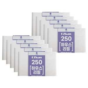 이지캔 하우스 리필 250 기저귀 쓰레기 봉투, 20L, 10개