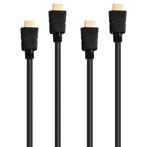 넥스트유 HDMI v1.4 FHD 모니터 케이블 블랙 NEXT-1001HDCA X2