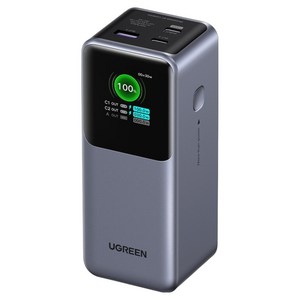 유그린 PD 130W 노트북 고속충전 대용량 보조배터리 20000mAh C타입