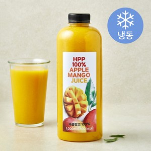 HPP 100% 애플망고주스 (냉동), 1L, 1개