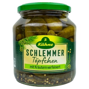 퀴네 슬램머퇴프첸 허브 피클, 530g, 1개