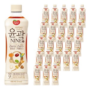 동원 윤곽 NINE 차 제로, 500ml, 24개