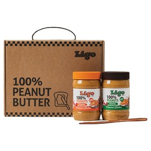 리고 땅콩버터 2종 + 나이프 선물세트