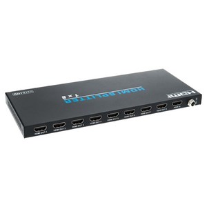 컴스 HDMI 2.0 분배기 1-8 4K 60Hz 18Gbps 4-4-4