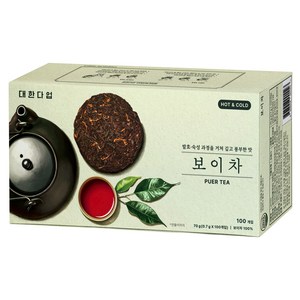 대한다업 보이차, 700mg, 100개입, 1개