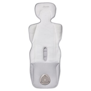 다이치 에어포켓4 리버서블 쿨&웜 영유아용 유모차 양면 시트, 미스티화이트, 1개