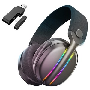 로이체 가상 7.1채널 다중연결 RGB LED 블루투스 게이밍 무선 헤드셋