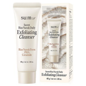 숨37도 시크릿 라이스 누룩 필링 투 폼 클렌저, 40g, 1개